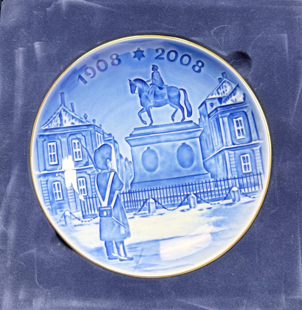 ロイヤルコペンハーゲン　100周年センテニアルプレート5枚・イヤープレート1枚