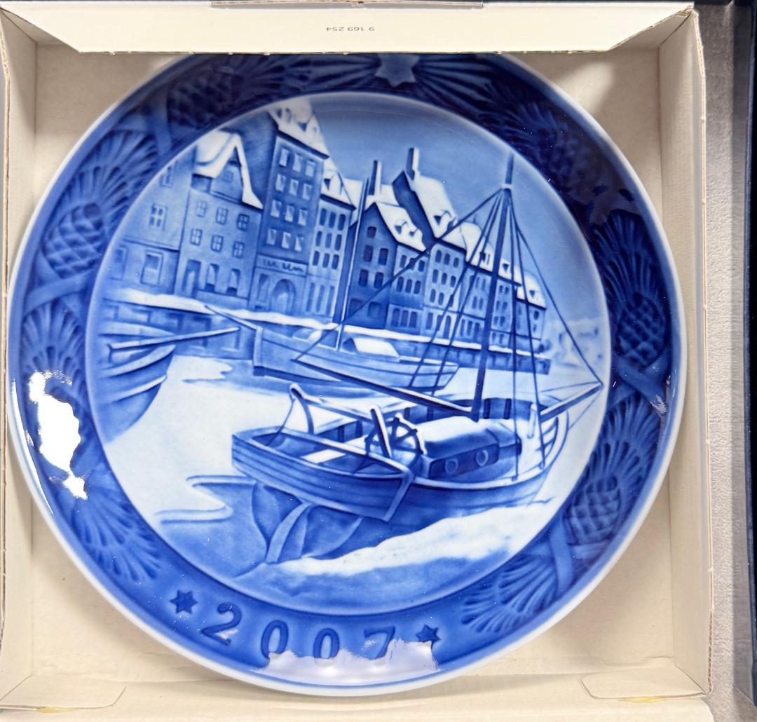 ロイヤルコペンハーゲン　100周年センテニアルプレート5枚・イヤープレート1枚