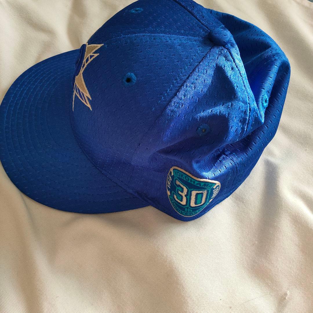 当時物　ニューエラ　横浜ベイスターズ　プロコレクションキャップ 内川聖一 サイン