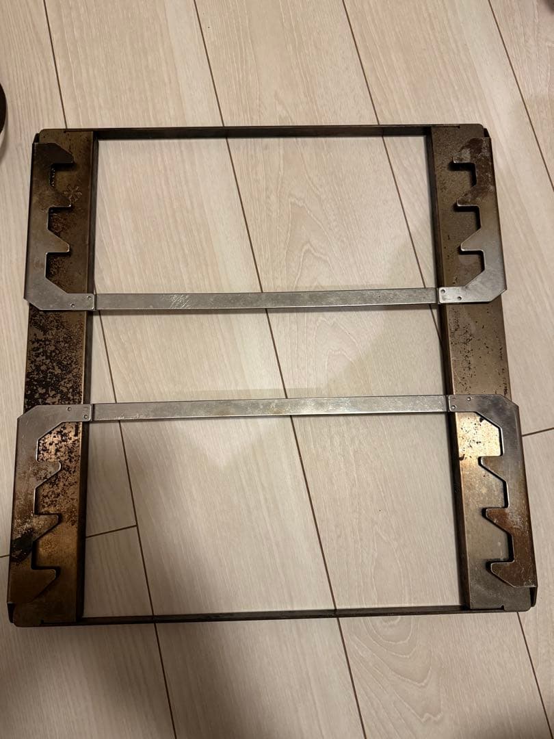 【セット販売】スノーピーク　焚き火台Lセット+網+薪バサミ+α