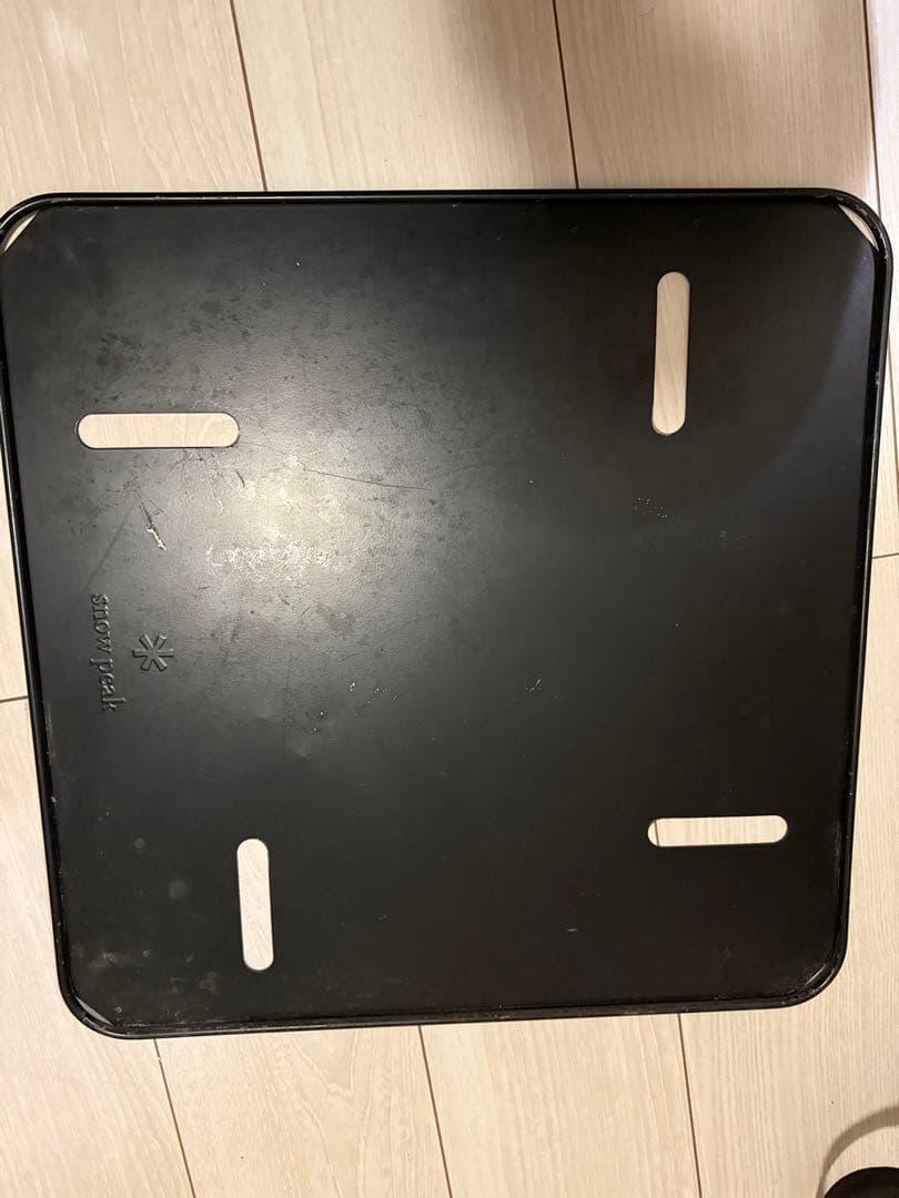 【セット販売】スノーピーク　焚き火台Lセット+網+薪バサミ+α