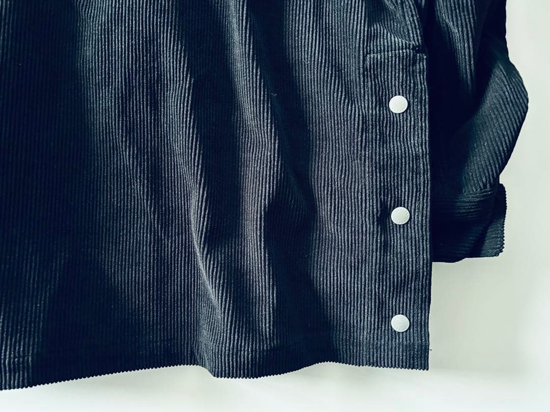 garage green works コーデュロイカバーオール 黒