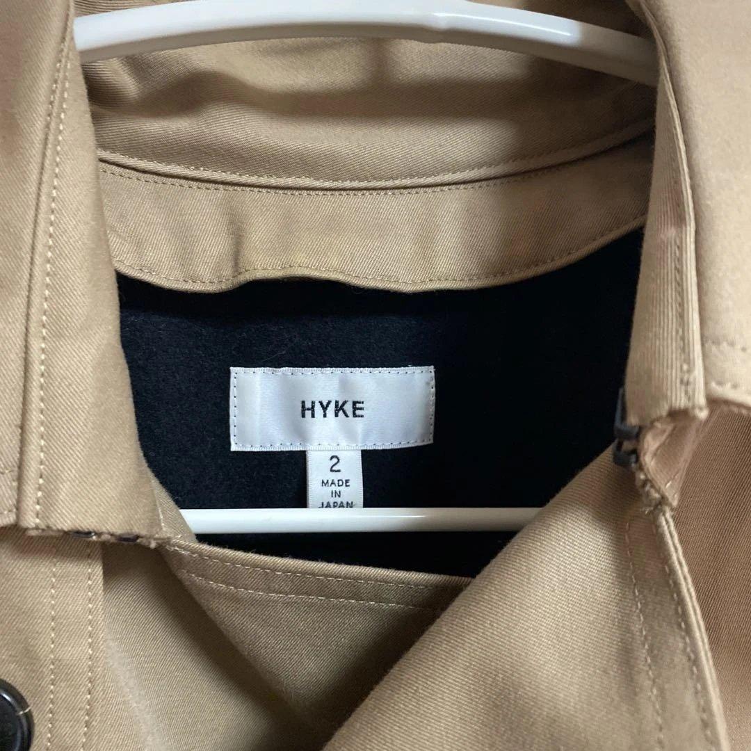HYKE ベージュ トレンチコート サイズ2 ハイク