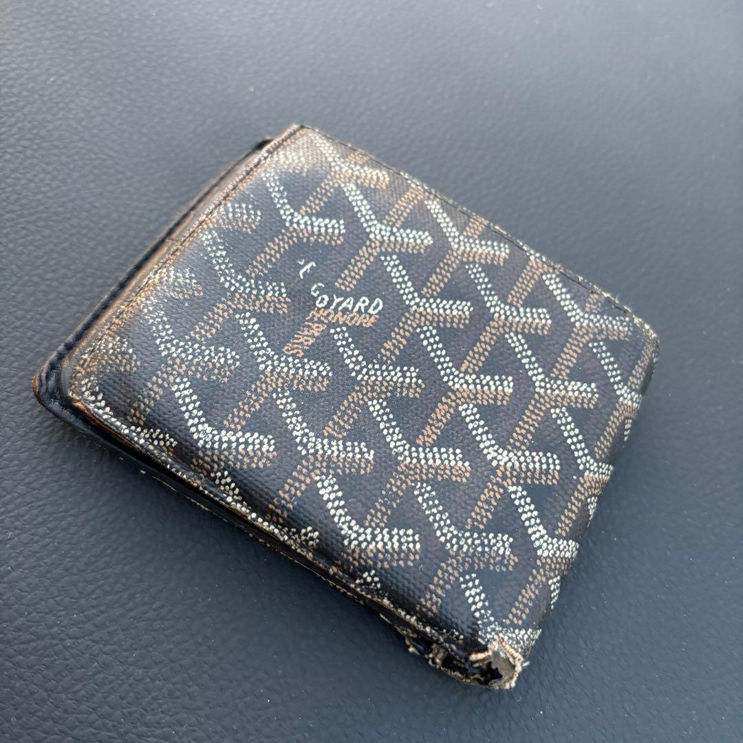Goyard 二つ折り財布 ブラック