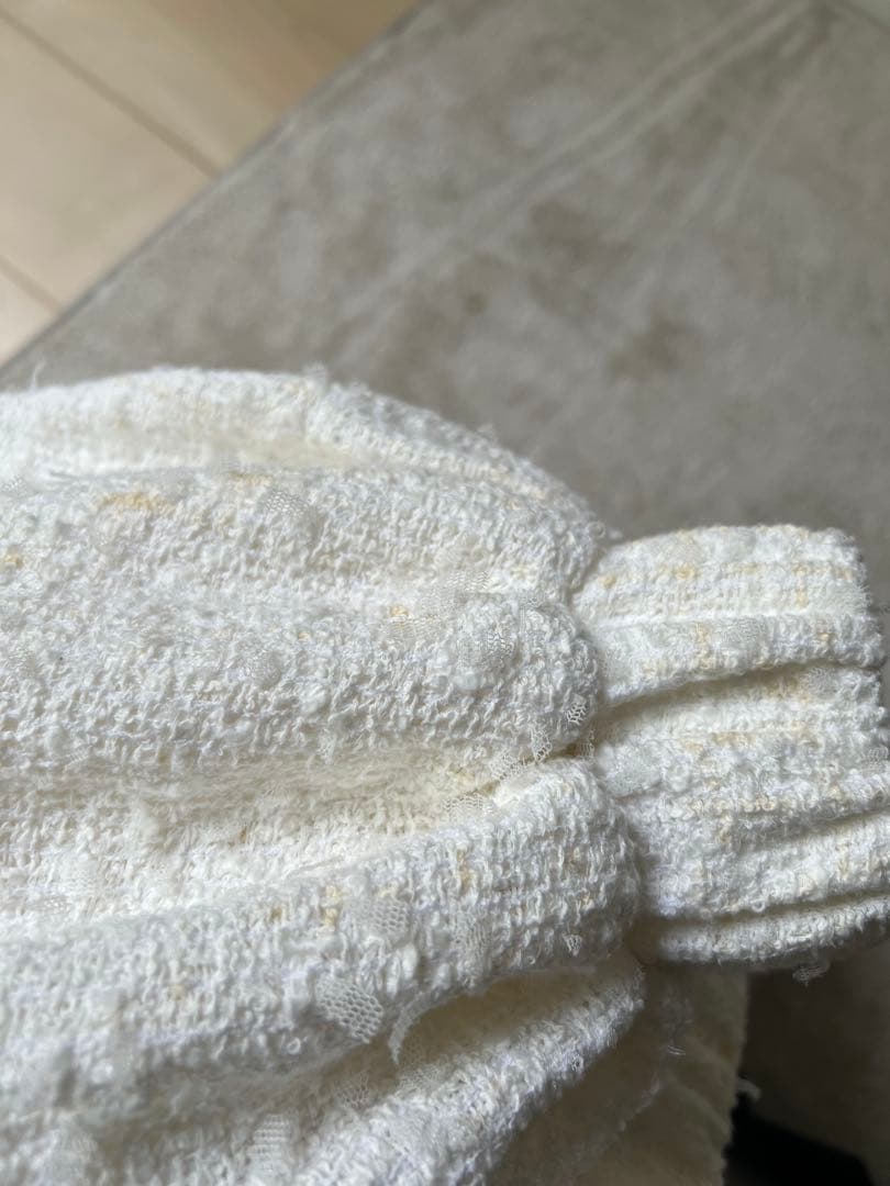 CHANEL 滝沢眞規子さん着用シャネルコットンツイードジャケット