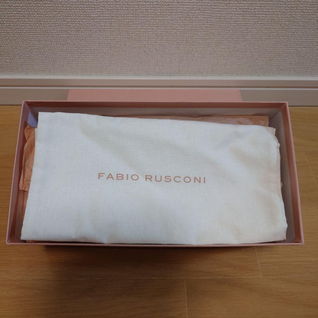 FABIO RUSCONI 【美品】スエード パンプス オレンジ