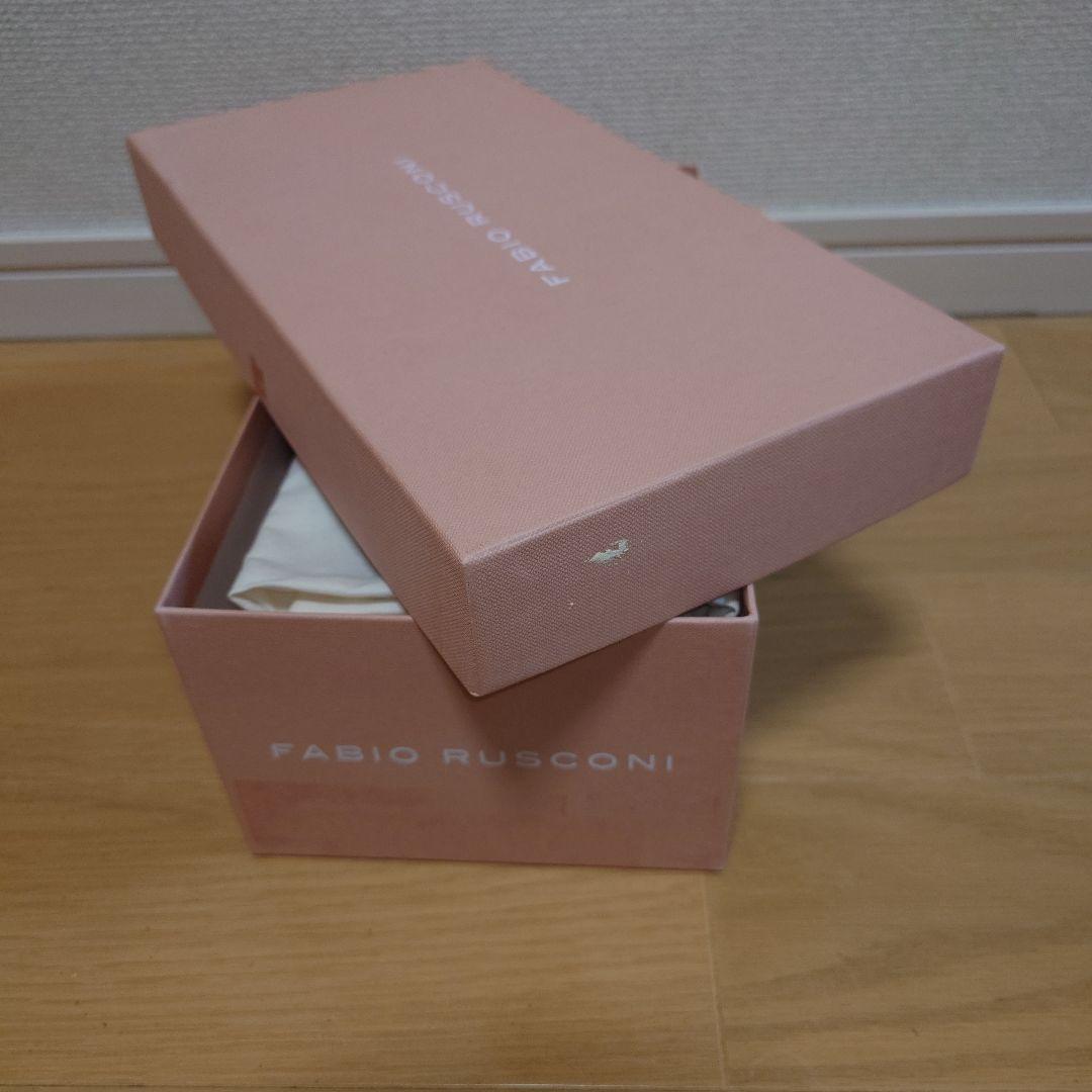 FABIO RUSCONI 【美品】スエード パンプス オレンジ