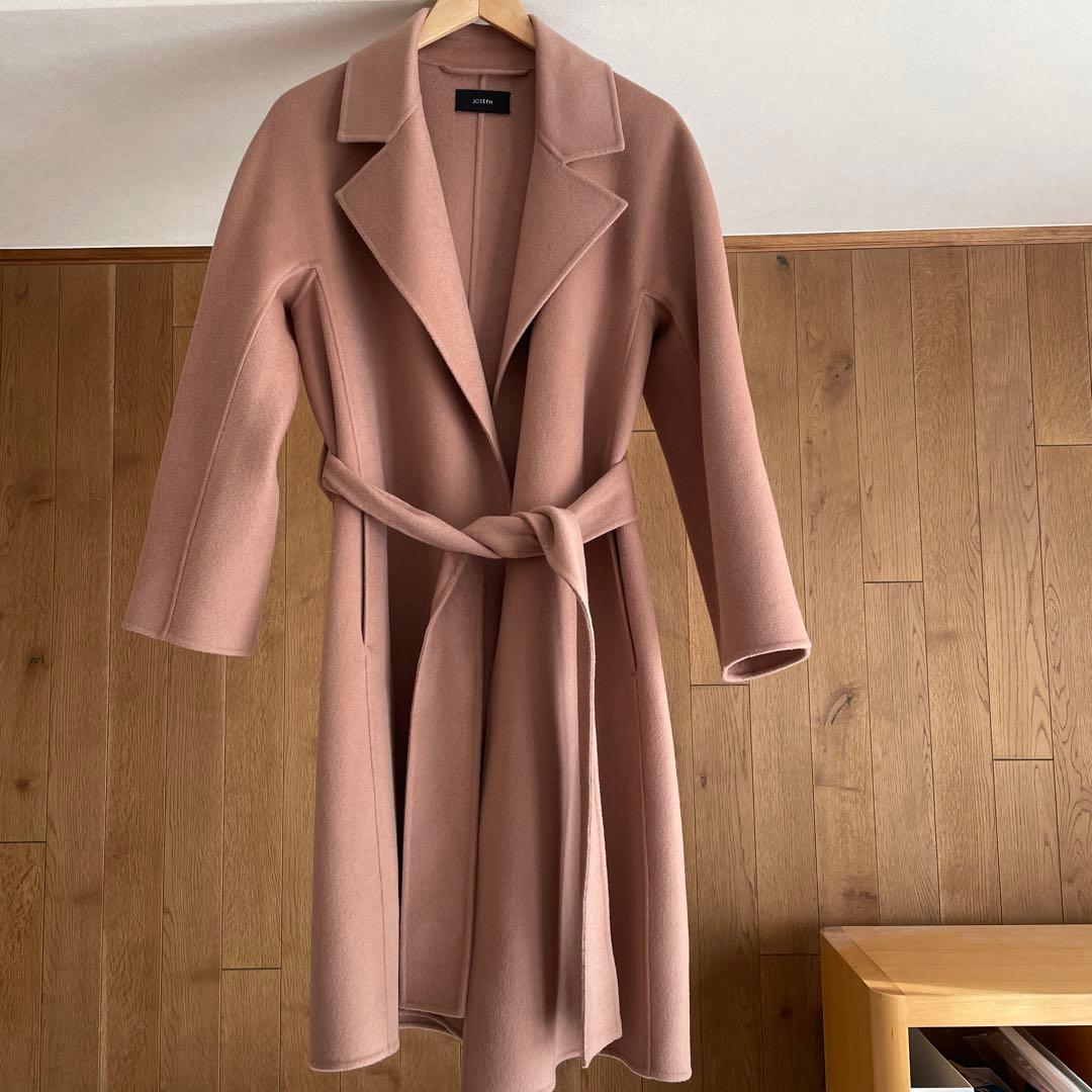 ジョセフJOSEPHカシミア混　ロング　コート