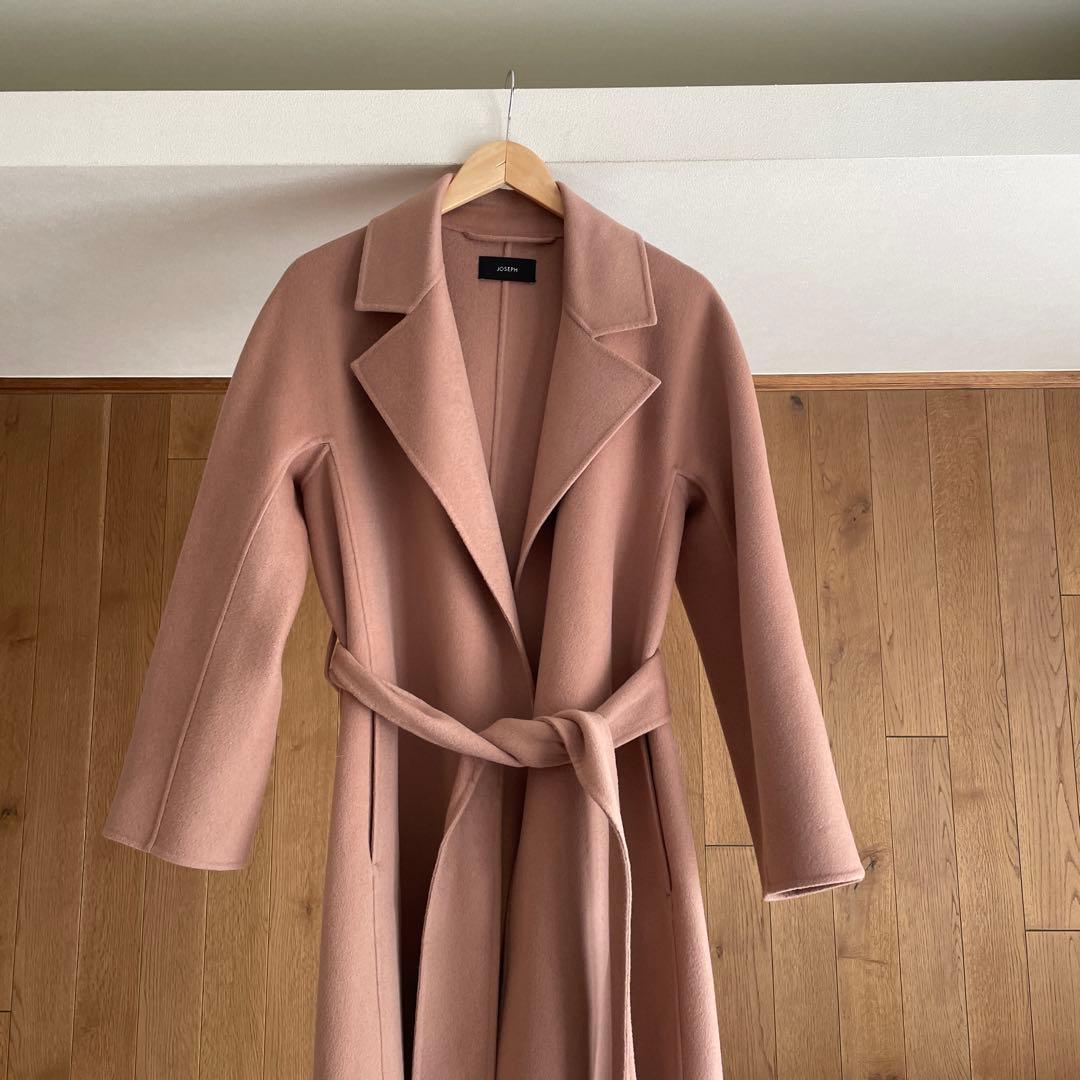 ジョセフJOSEPHカシミア混　ロング　コート