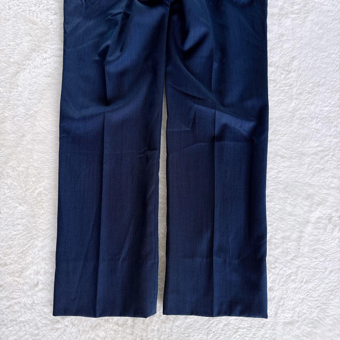 【ビームスハート】スーツ 3ピース マーティンソン生地 ネイビー 48サイズ