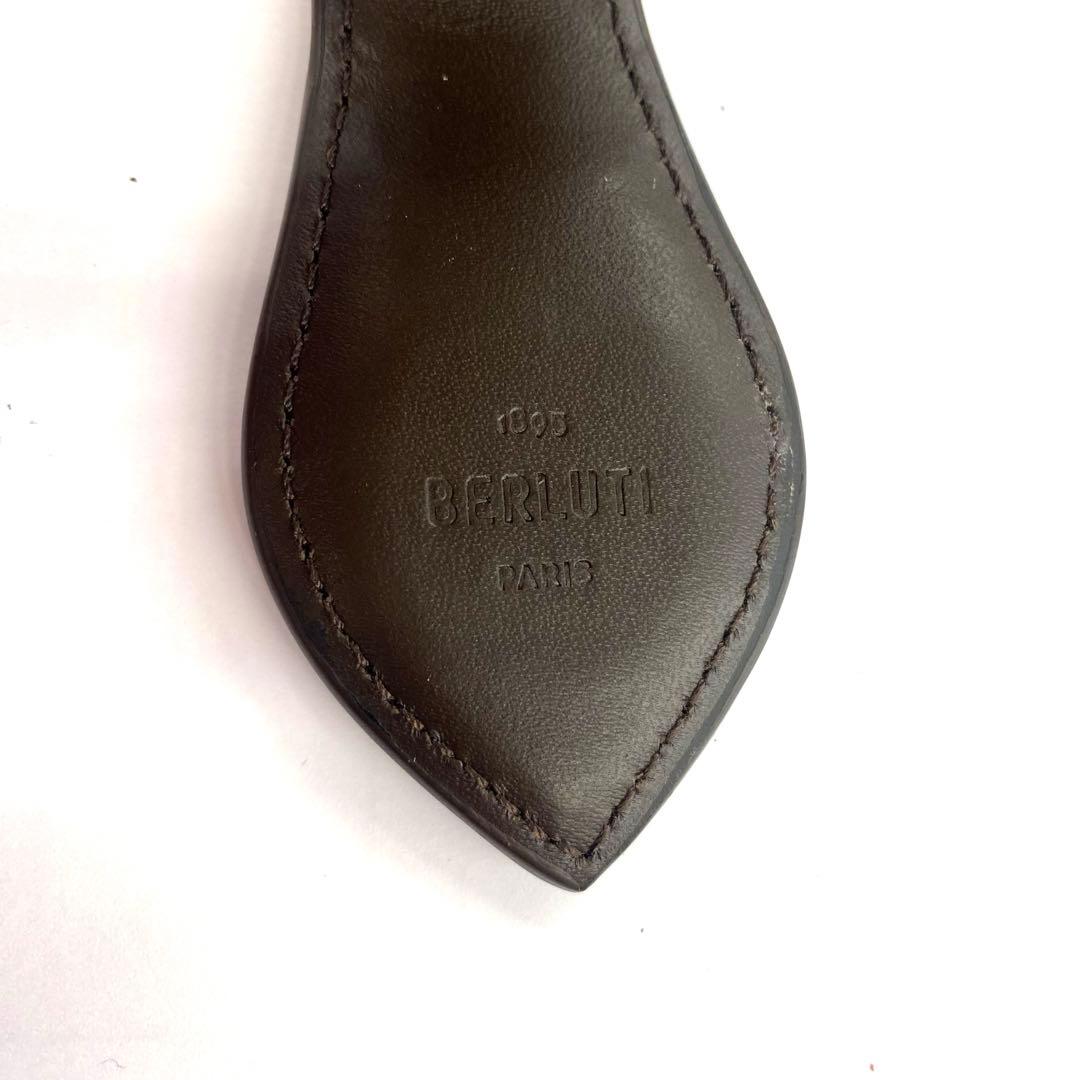 BERLUTI ベルルッティレザー マネークリップ 専用袋付き