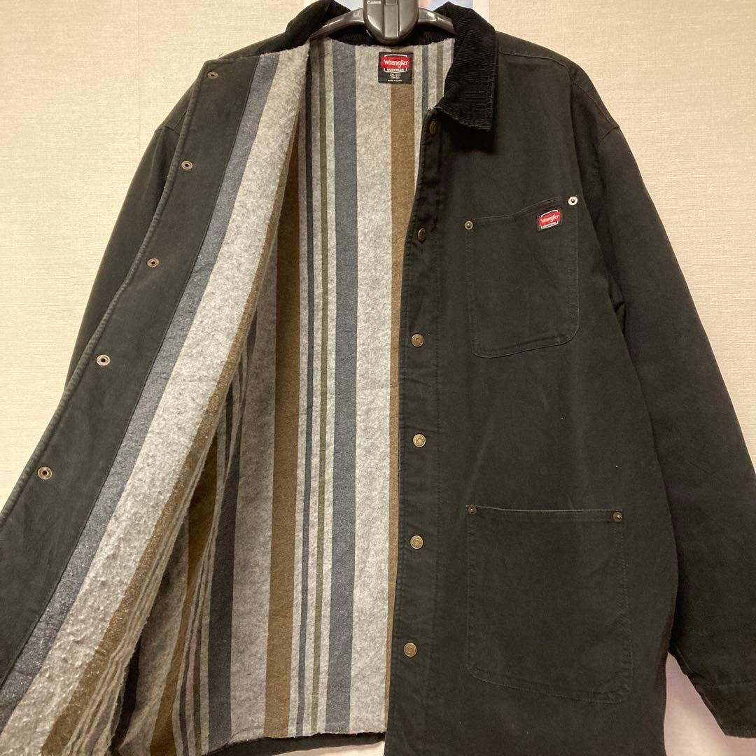 ラングラー ミシガンチョアコート ワークジャケット カバーオール ブラック