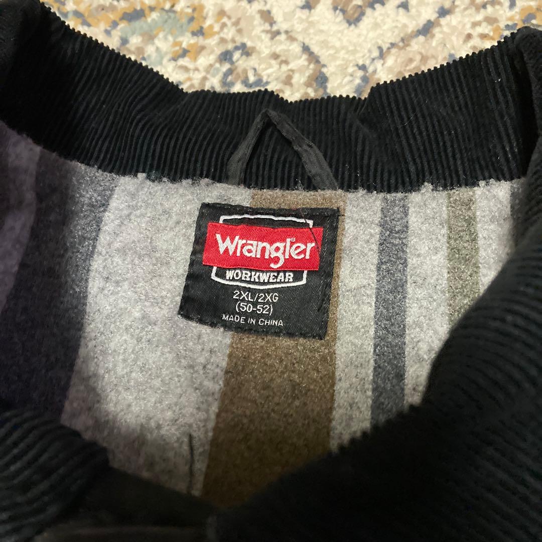 ラングラー ミシガンチョアコート ワークジャケット カバーオール ブラック