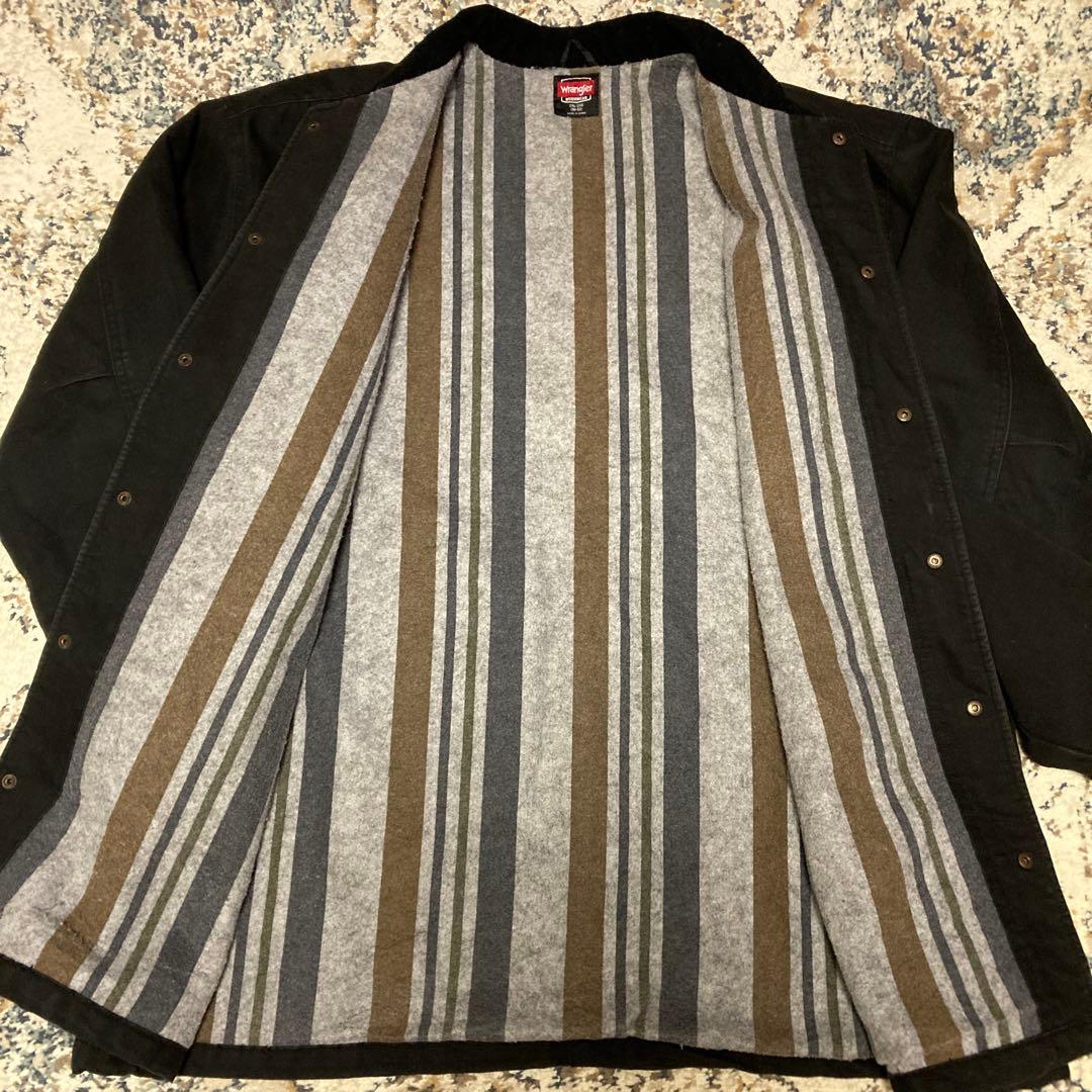 ラングラー ミシガンチョアコート ワークジャケット カバーオール ブラック