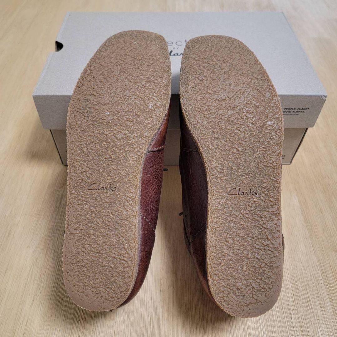 【美品】Clarks クラークス Shacre Ⅱ Run レザーシューズ