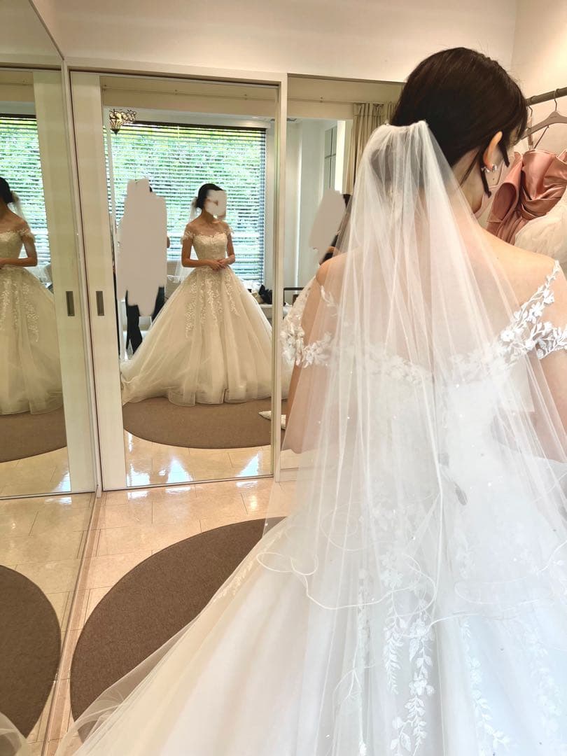 ウェディングドレス　美品　結婚式　前撮り　フォトウェディング　二次会　ドレス