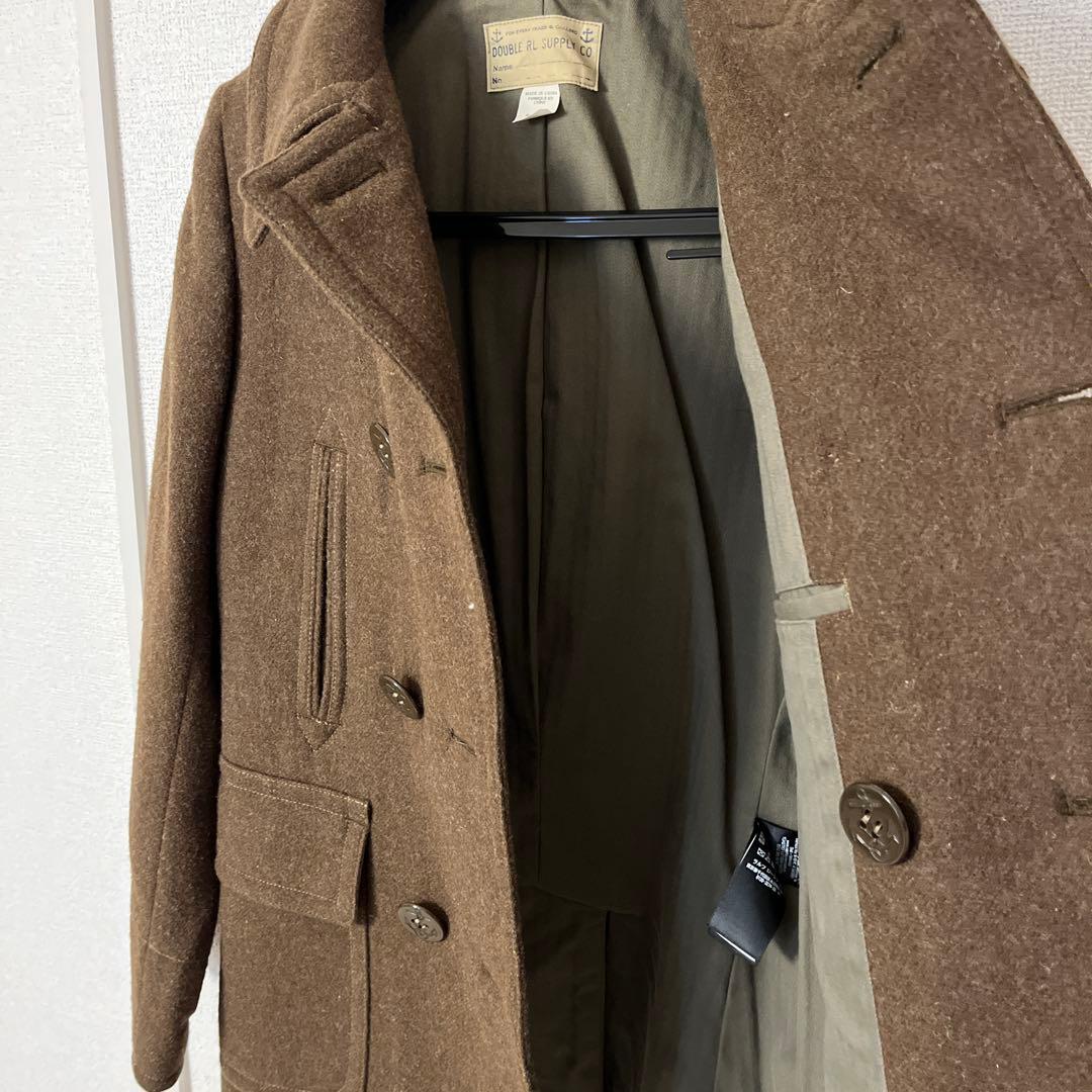 RRL ウールツイルピーコート