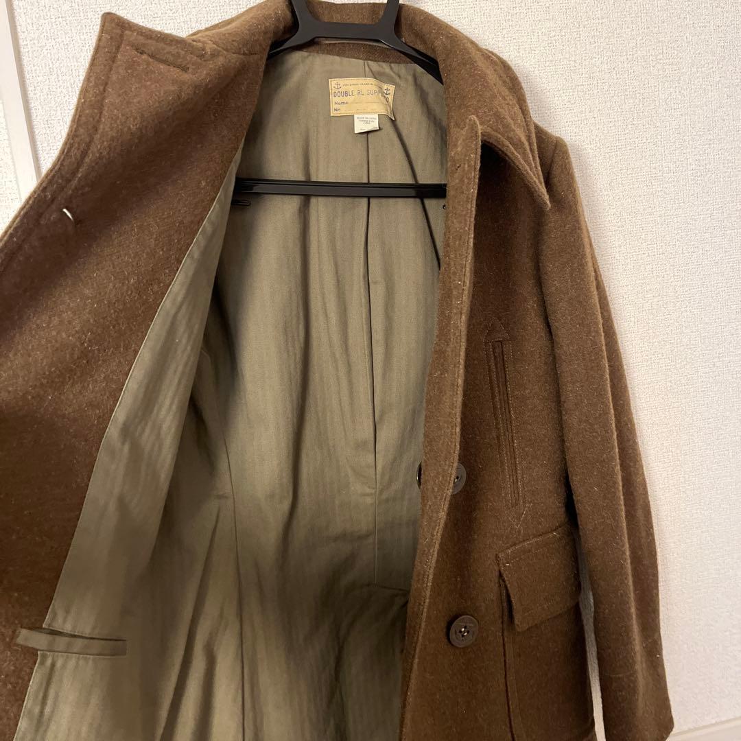 RRL ウールツイルピーコート