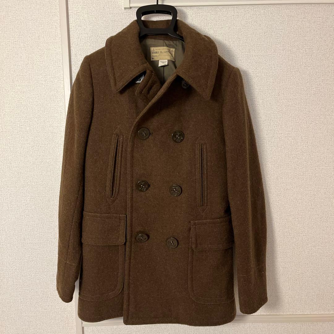 RRL ウールツイルピーコート