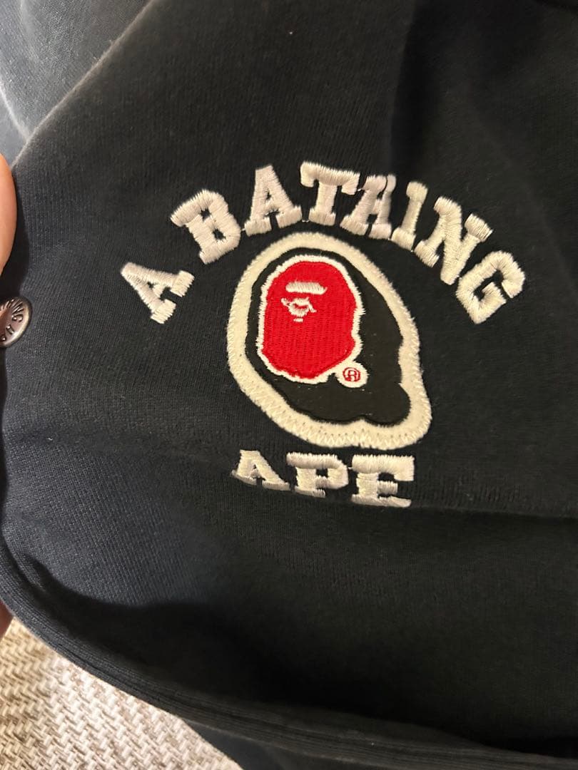 A BATHING APE スタジャン ネイビー