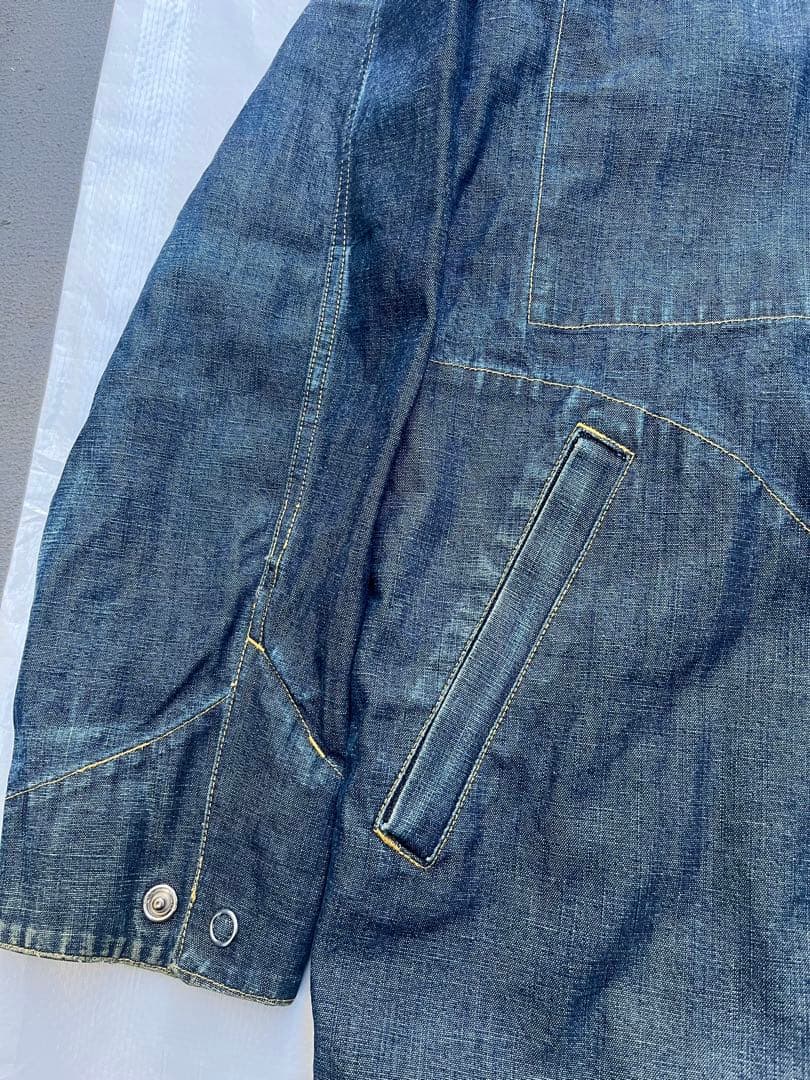 GOOD ENOUGH スタンドカラーデニムカバーオール