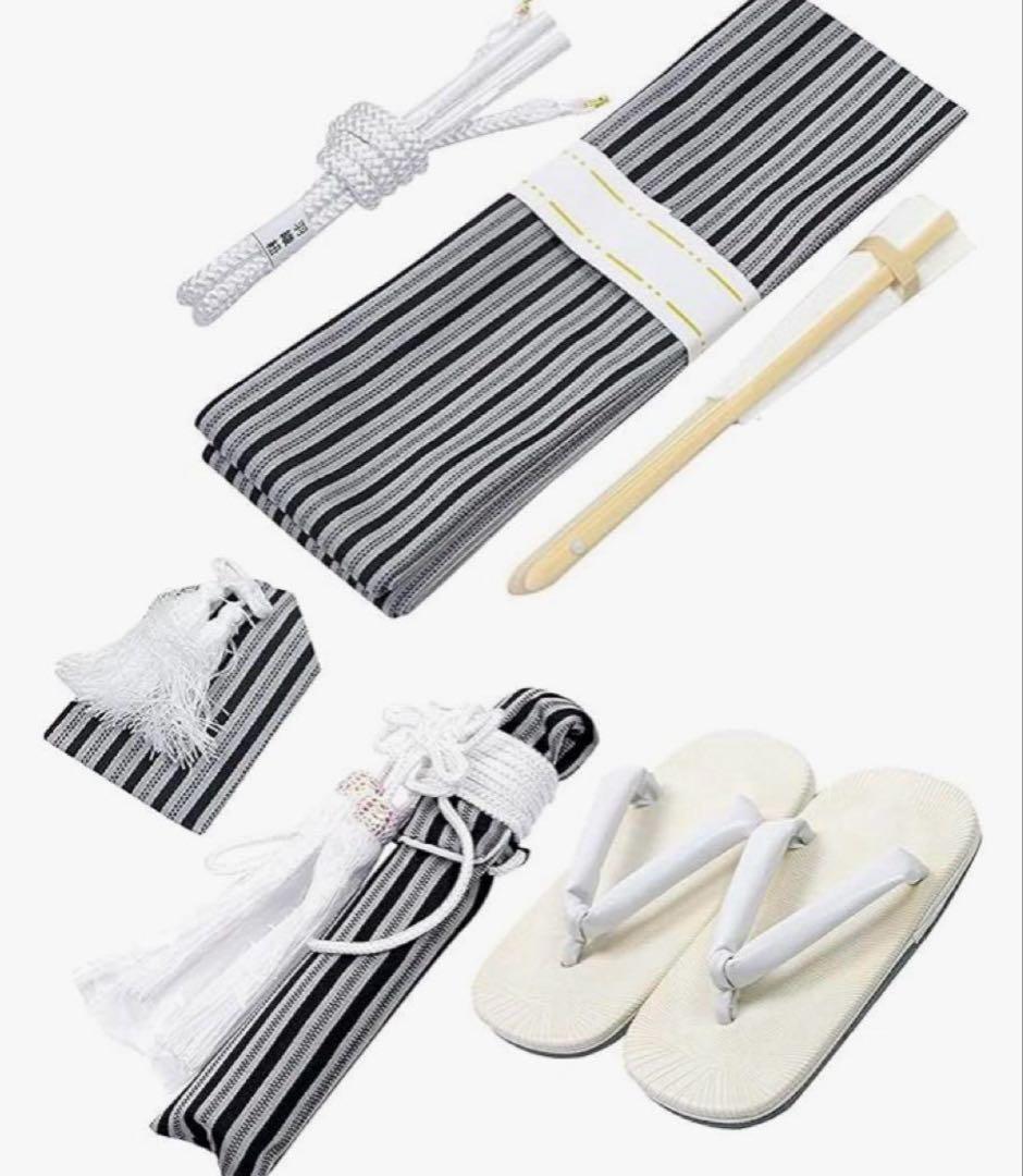 子供用和装 青色 七五三フルセット　五歳