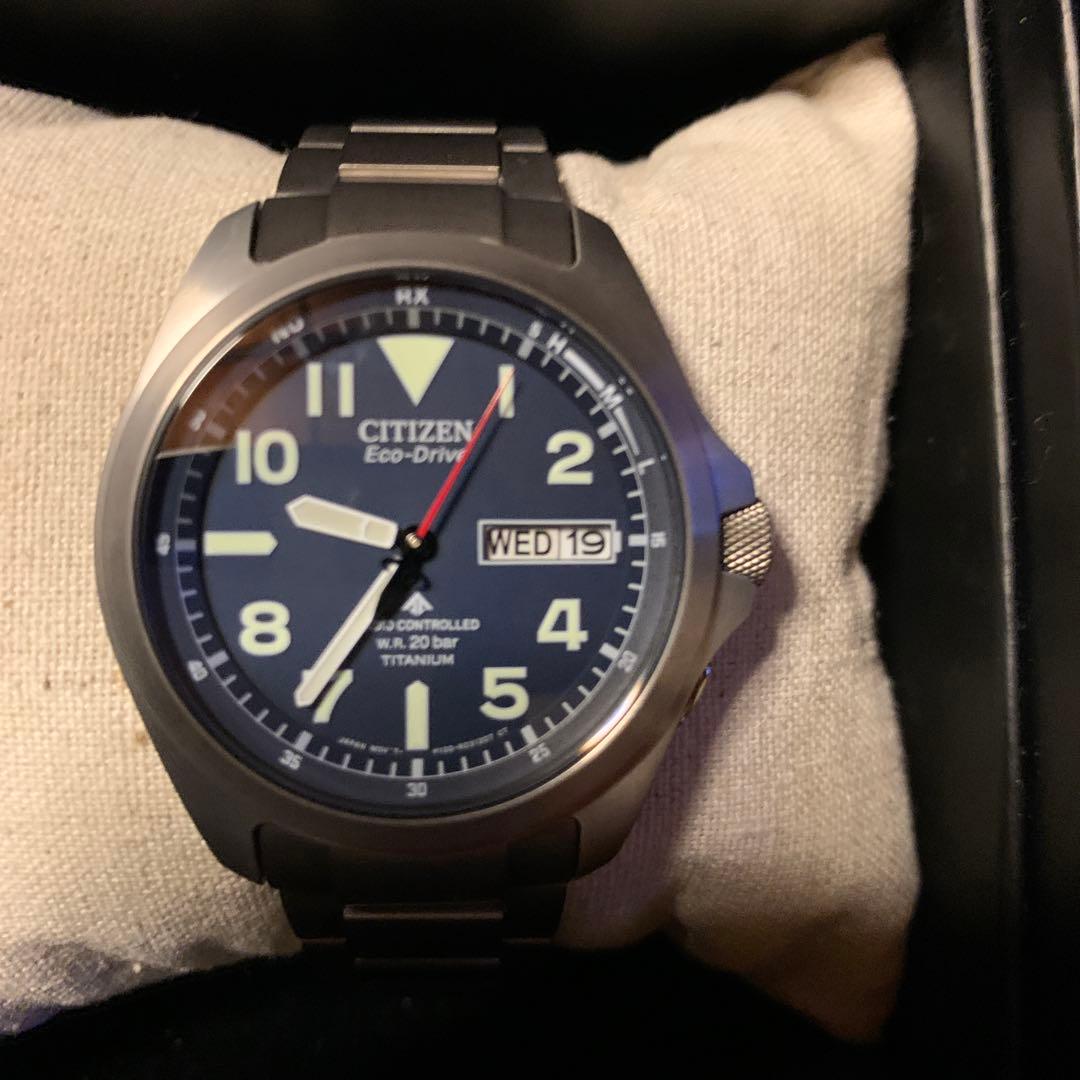 CITIZEN　エコドライブ　AT-6080-53L