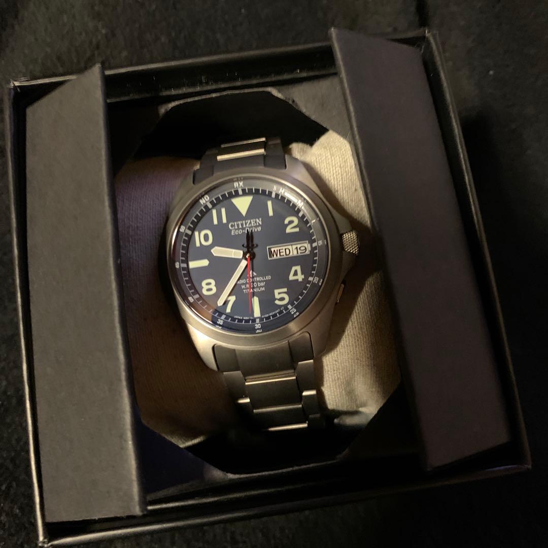 CITIZEN　エコドライブ　AT-6080-53L