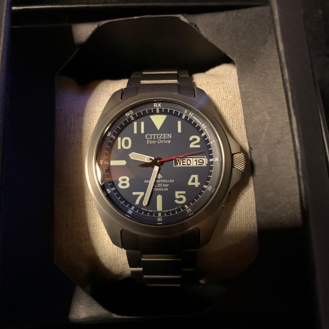 CITIZEN　エコドライブ　AT-6080-53L