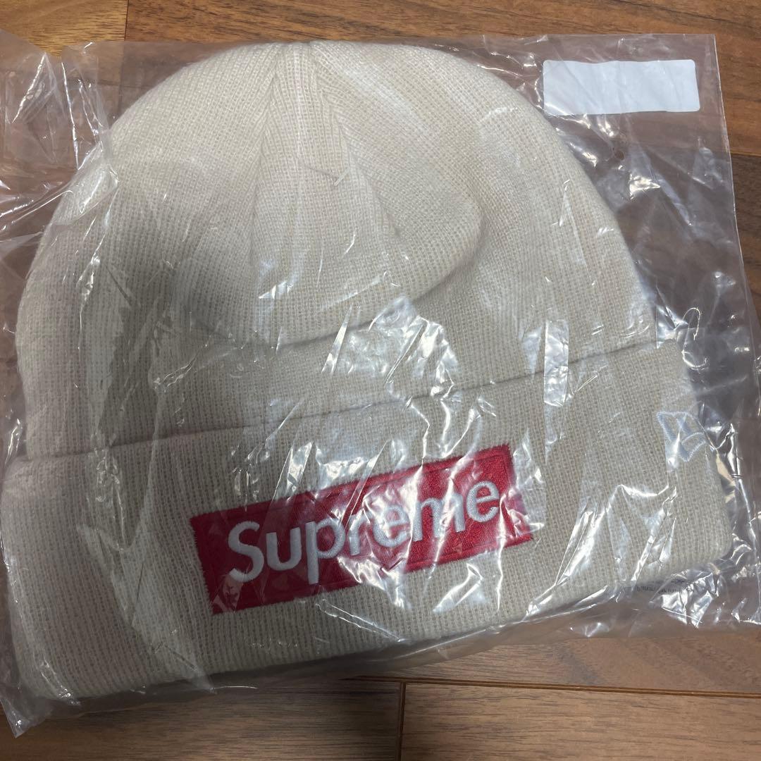帽子 Supreme New Era Box Logo Beanie Stone