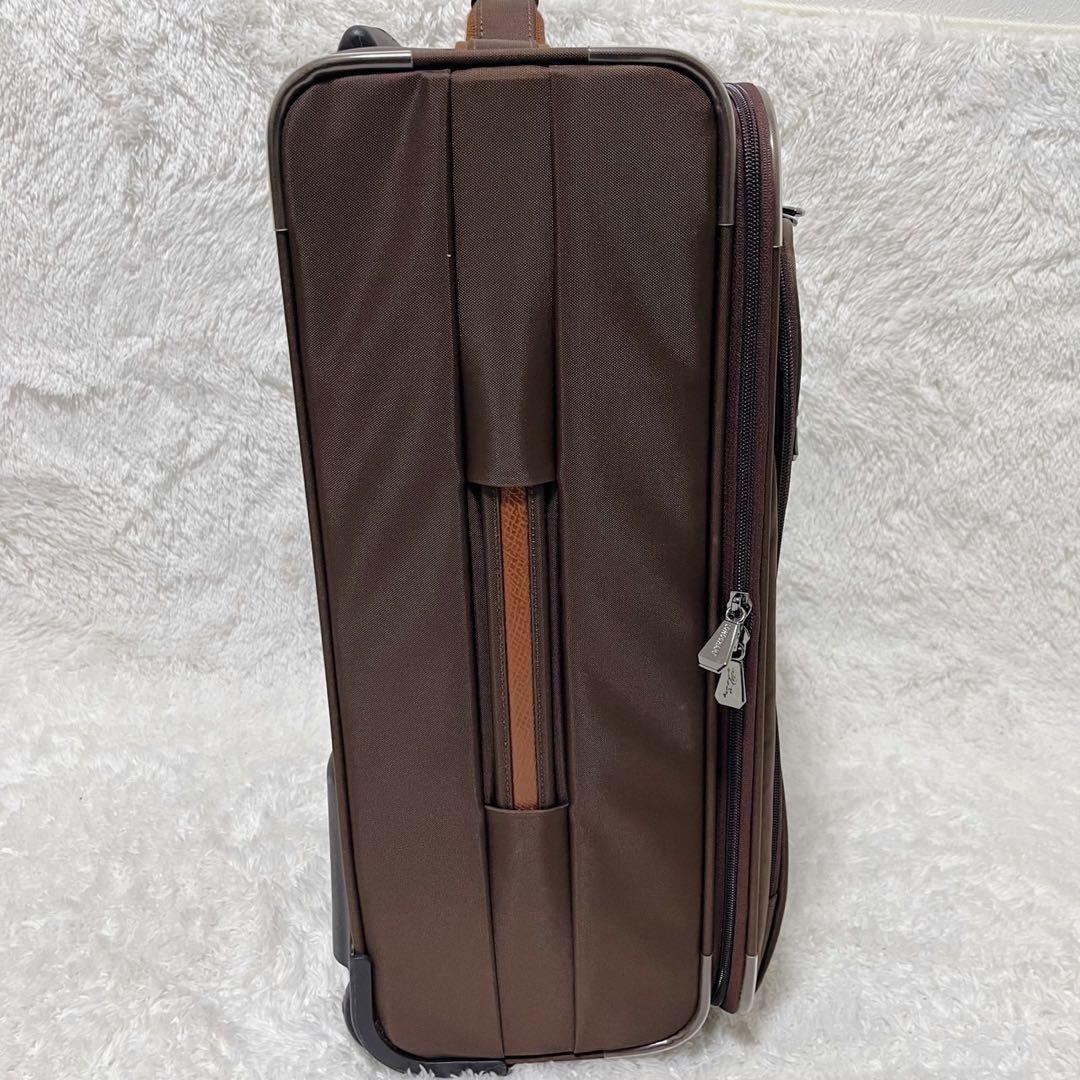 LONGCHAMP ロンシャン 機内持込サイズ キャリーケース ブラウン