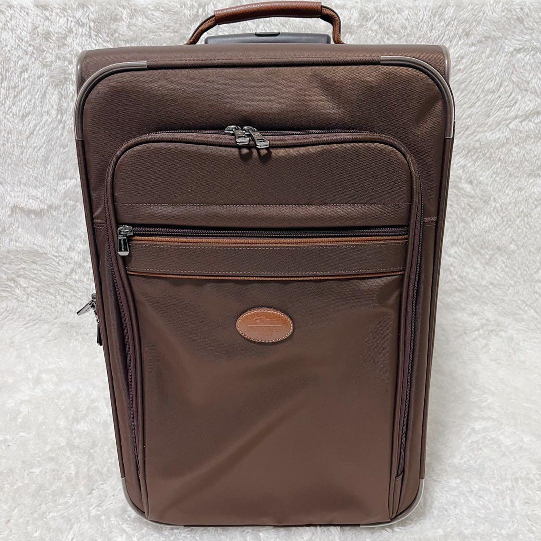 LONGCHAMP ロンシャン 機内持込サイズ キャリーケース ブラウン