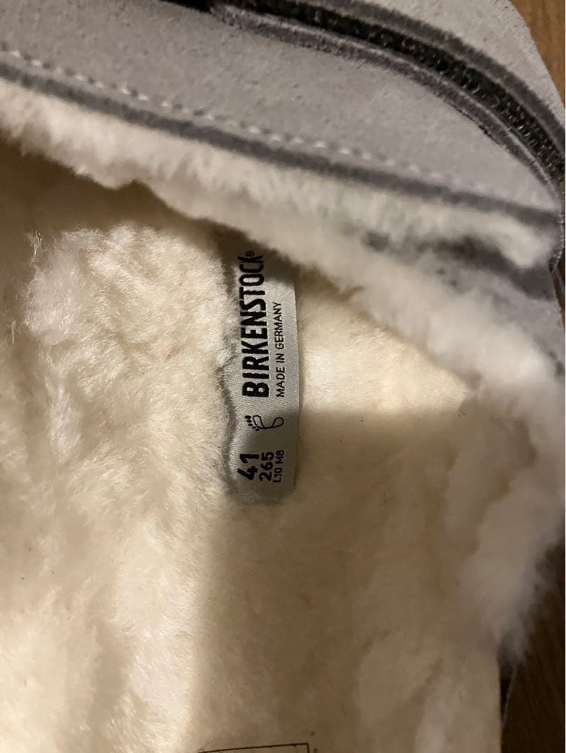 BIRKENSTOCK Kyoto Shearling 41 ボア STONE