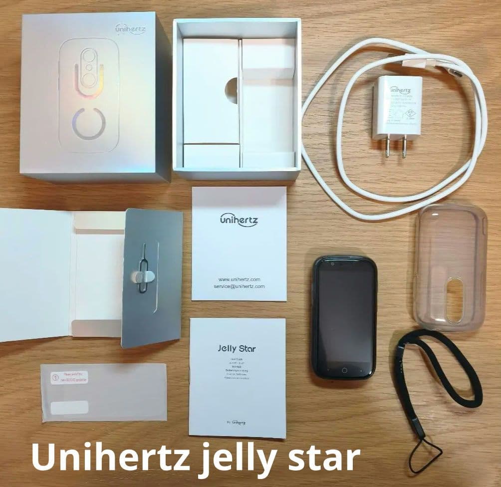 Unihertz Jelly star 256GB ブラック 黒