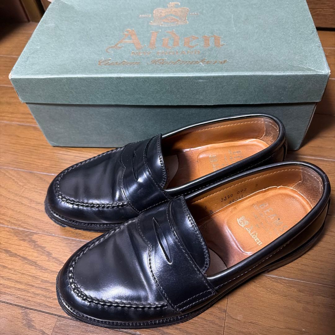 【希少サイズ】オールデン コードバン　ローファー　alden