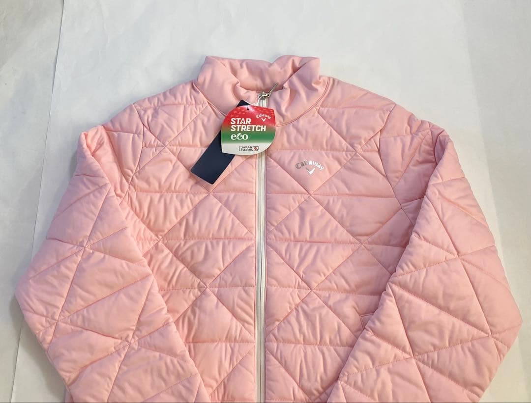 キャロウェイ ゴルフウェア レディース 中綿ジャケット、ブルゾン 未使用タグ付L