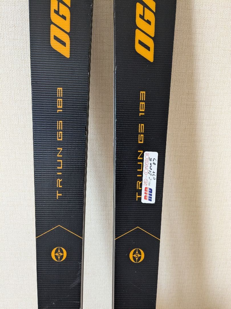 スキー OGASAKA TRIUN GS 183cm R25