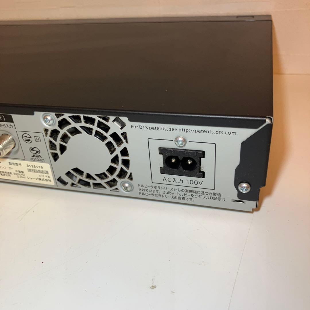 SHARP AQUOS BD-T1700 ブルーレイレコーダー ジャンク扱い