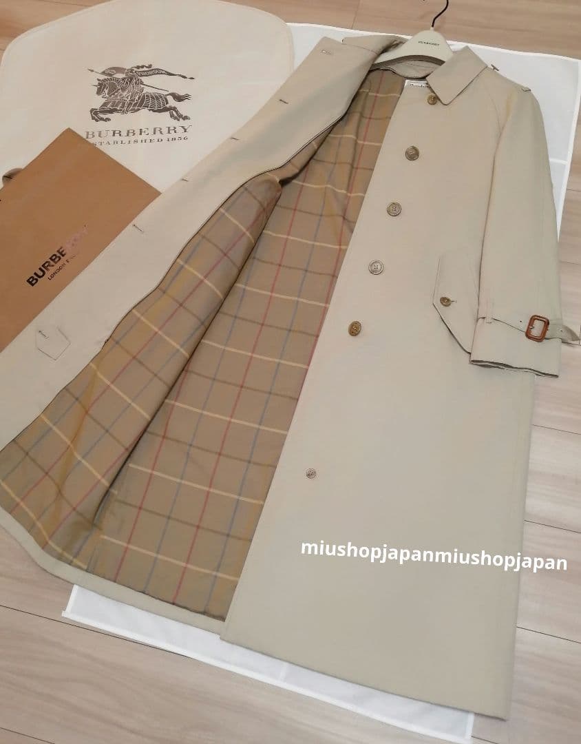 貴重希少●M ヴィンテージ　BURBERRY　ステンカラーコート　トレンチコート