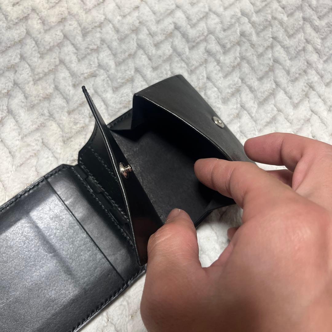 ED ROBERT JUDSON ブラックレザーマネークリップ