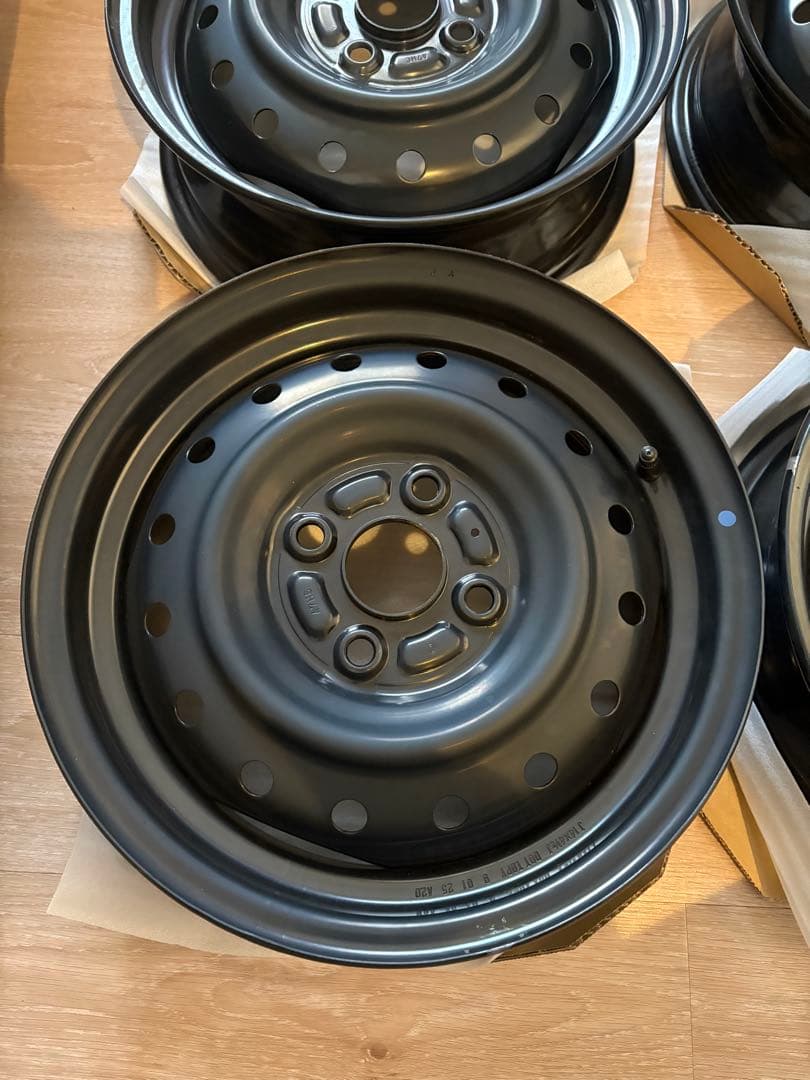 新車外し　スズキ 純正 スチール　ホイール 14インチ 4本 スペーシアなど