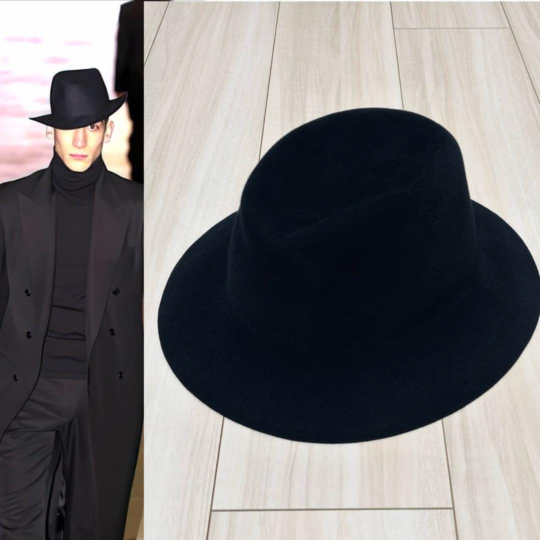 イヴ サンローラン リヴゴーシュ オム 2000AW フェルトハット 59