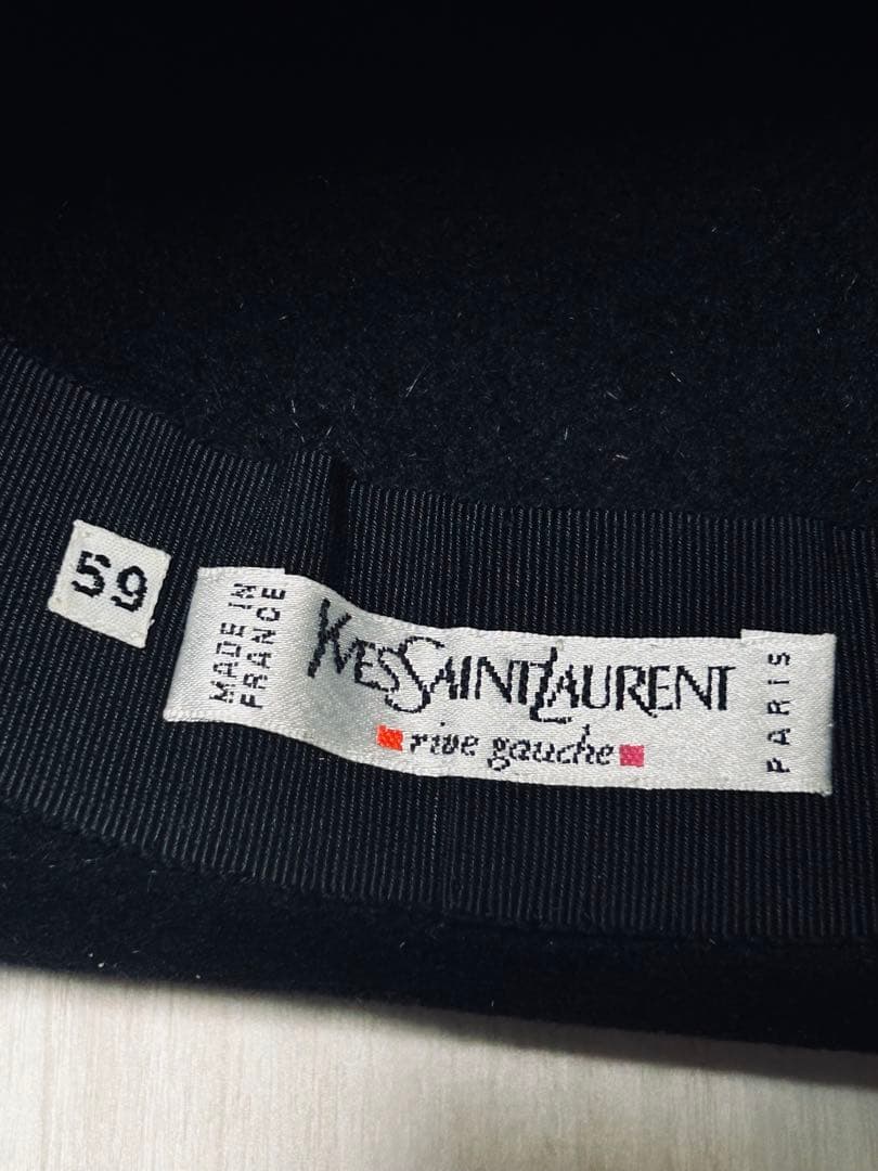 イヴ サンローラン リヴゴーシュ オム 2000AW フェルトハット 59