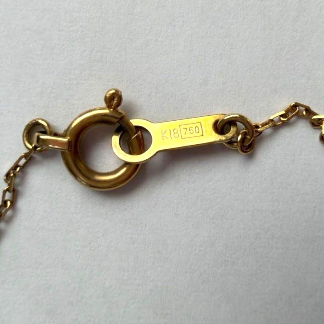 お値下げ！AHKAH 18Kイエローゴールド Love ネックレス