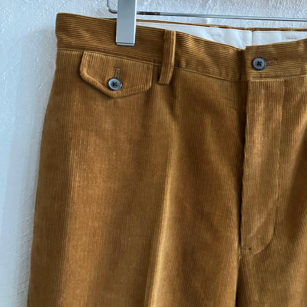 新品 D.C.WHITE BOSTON CORDUROY マスタード 48