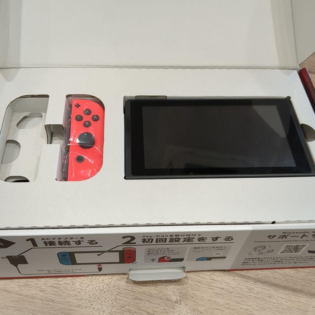 美品　2021年製　Nintendo Switch 本体 　ジョイコン左欠品