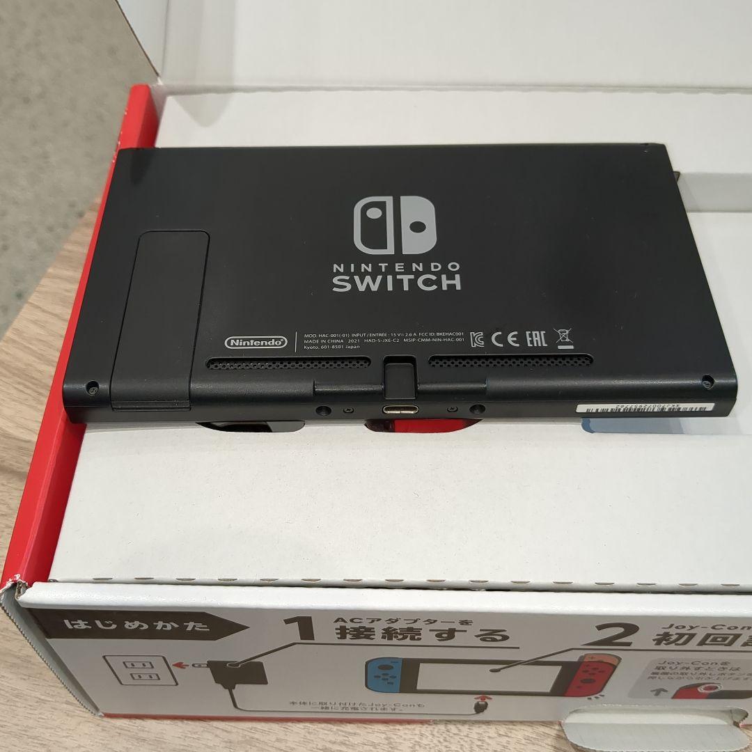 美品　2021年製　Nintendo Switch 本体 　ジョイコン左欠品