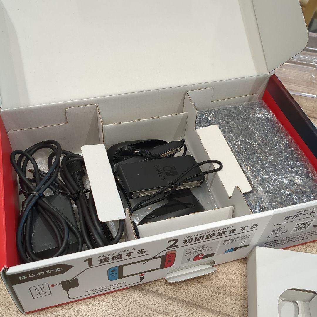 美品　2021年製　Nintendo Switch 本体 　ジョイコン左欠品