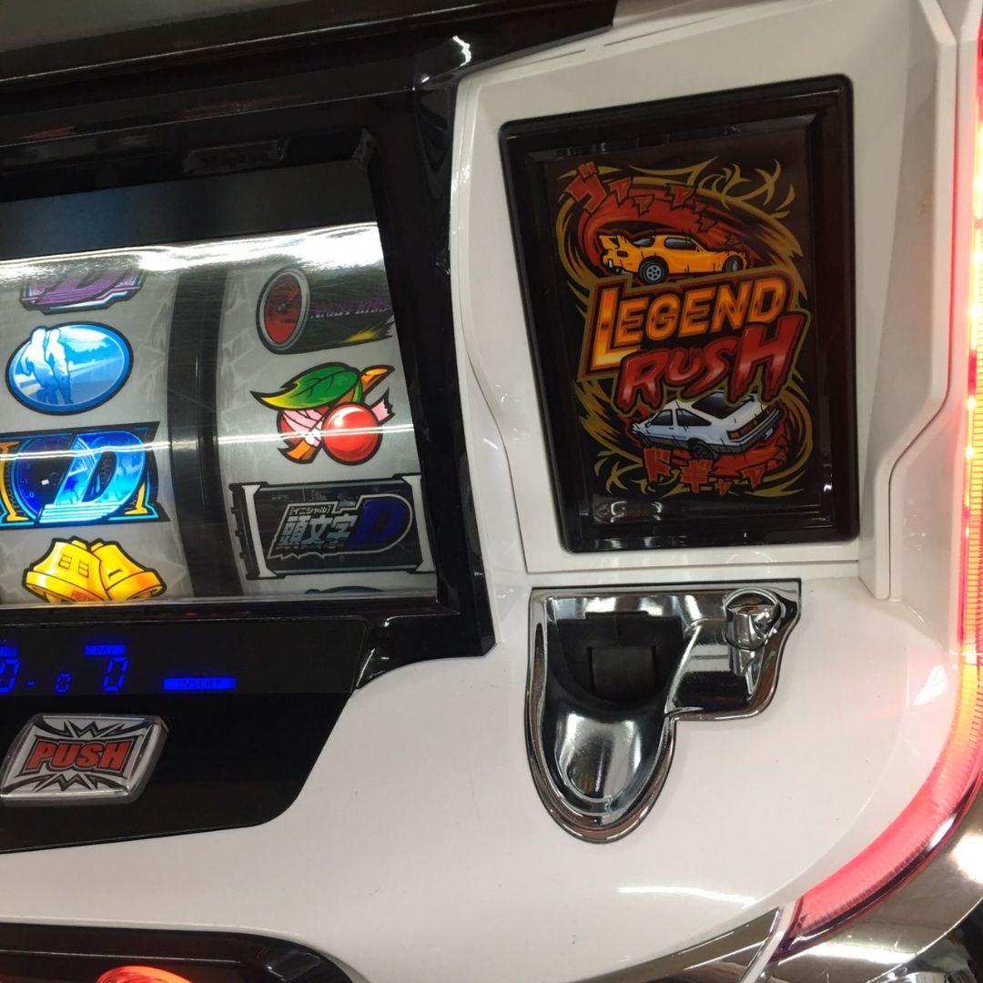 パチスロ実機　パチスロ頭文字D 不要機付　送料無料