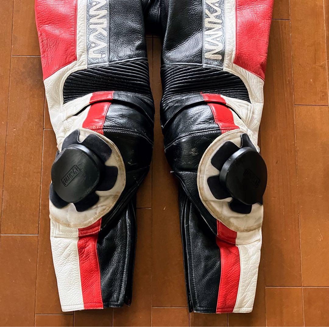 ★南海部品 NANKAI PRO RACING MFJ公認 ナンカイ 革ツナギ